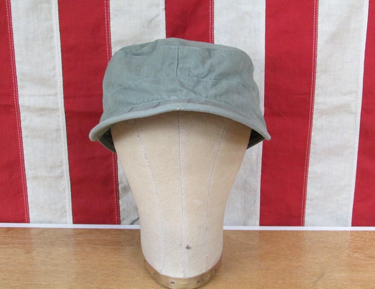 個人装備 US ARMY M-43 COTTON FIELD CAP Vintage WWII US Army M43 Cotton OD Field Cap Visor M-1943 Hat 1st