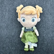 Disney Store Frozen Young Anna Toddler Plush Doll Stuffed 12  - defects