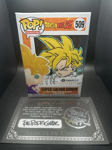 Funko Pop! DragonBall Z Super Saiyan Gohan #509 Galactic Excl Tone Rodriguez