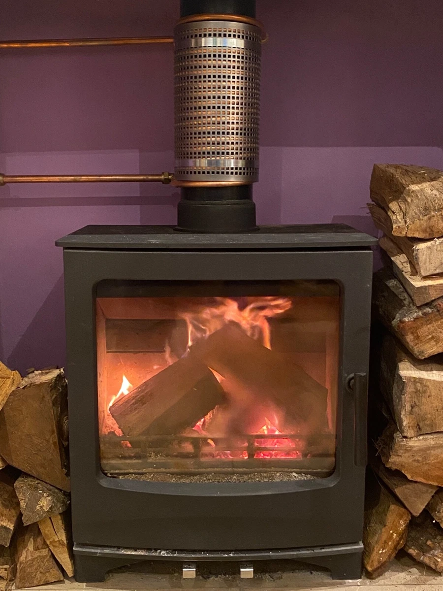 Flue (125mm) Heat Recovery Jacket, Heat Exchanger | eBay