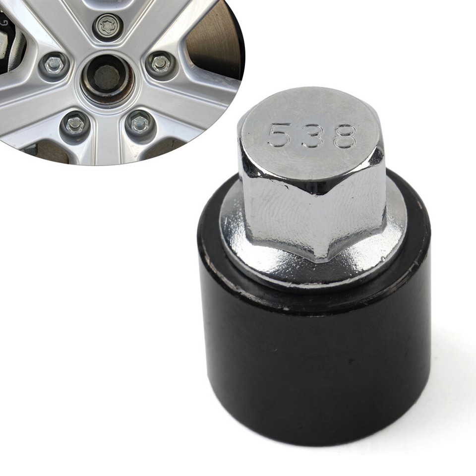 1Pcs Locking Wheel Nut Key Antitheft Screw Key Tool For VW Golf Jetta