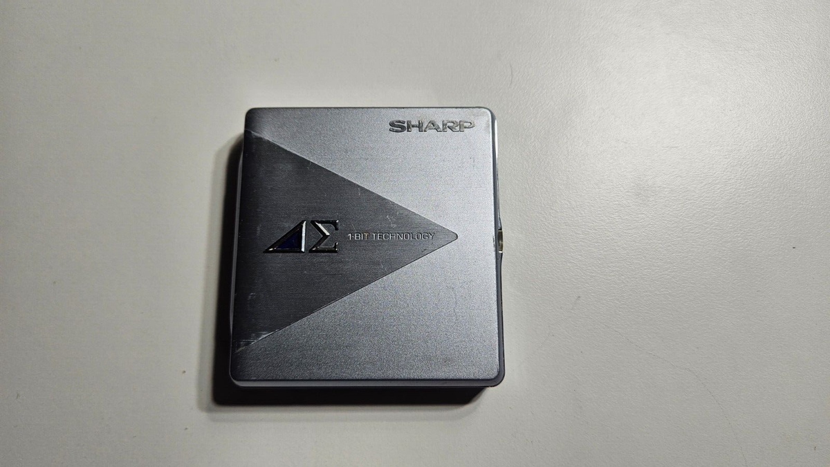 Sharp MD-DS5-A 1-Bit Auvi MDLP Minidisc Player - Tested
