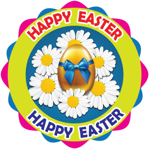35 Pre-cut Easter Bunny Cupcake Toppers assorted Edible Wafer Paper - Picture 8 of 20