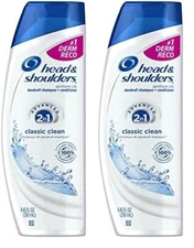 Head and Shoulders Classic Clean 2-in-1 Anti-Dandruff Shampoo + Conditioner 8.45