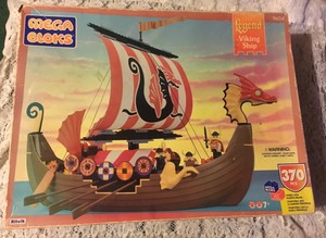 mega bloks viking ship
