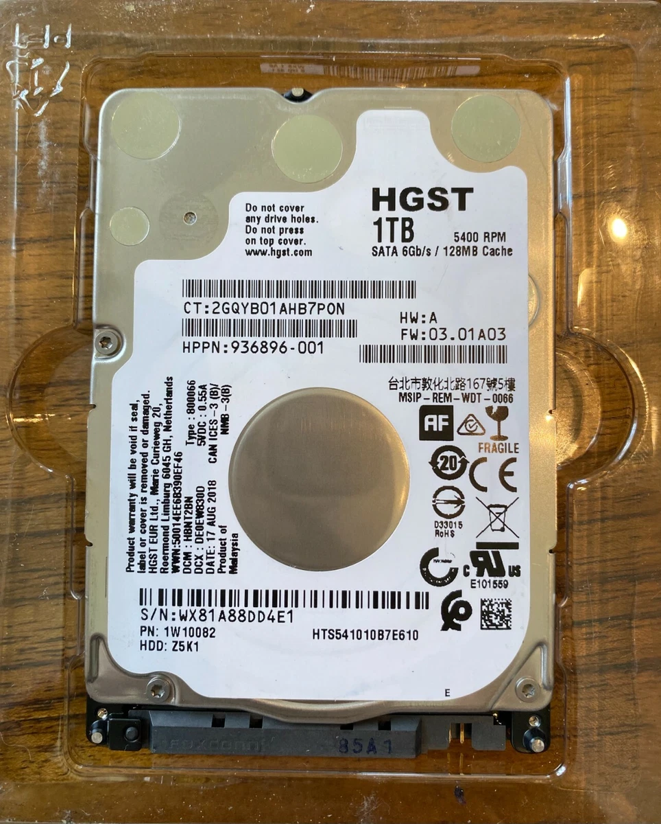 HGST 1 TB 128 MB Cache Internal Hard Disk Drives for sale | eBay