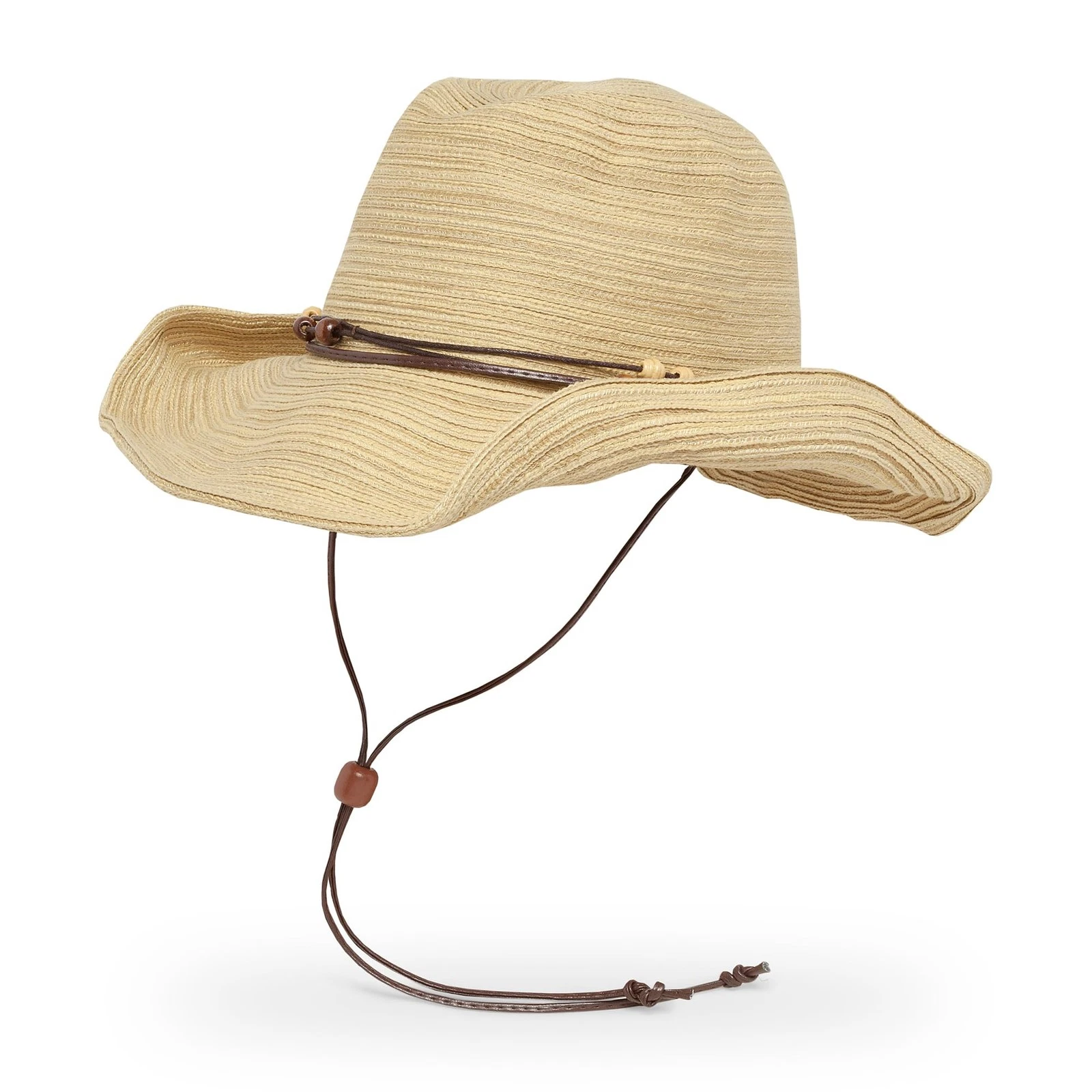 Sunset Hat - Women’s UPF 50+ Shapeable Brim Cowgirl Sun Hat with Western Styl...
