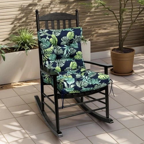 Korbstuhlkissen für Gartenmöbel Wasserdicht Schaukelstuhlkissen - Bild 49 von 79