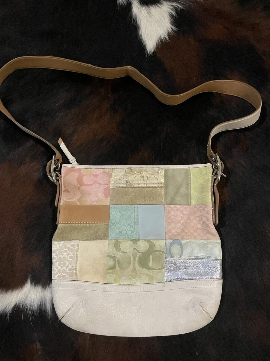 Coach Patchwork Shoulder Bag Exterior Bags & Handbags for Women