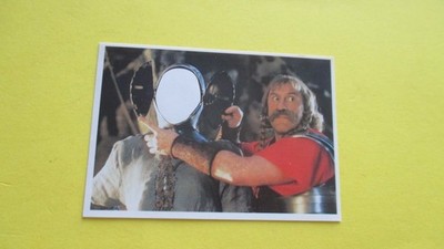 sticker Asterix against Caesar the laughing cow 1999 Obelix mask 5 cm / 7.5 cm