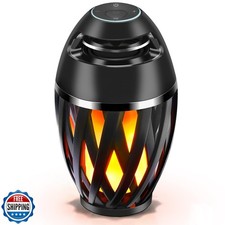 Flame Light Speaker, Led Flame Speakers Torch Atmosphere Bluetoot