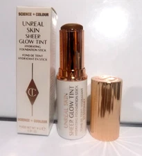 Charlotte Tilbury - Unreal Skin Sheer Glow Tint Foundation Stick~13 Deep~DAMAGED
