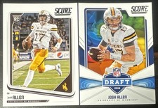 2- Josh Allen 2018 Score Score NFL Draft Shield Rookie Card #350  5  (6716)