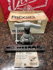 Ridgid 41162 Model 377 Precision Non-Ratcheting Flaring Tool (LOOK)