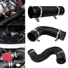 Inlet Pipe Flexible Cold Air Intake Car Duc Tube 3inch Hose Kits 76mm Universal'