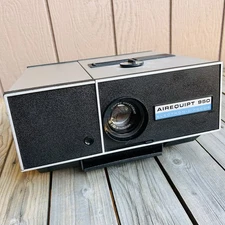 Vintage Slide Projector Airequipt 950 2x2 550 Watts Made In USA Tested Working