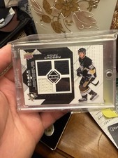 Sidney Crosby 2008-09 Upper Deck Black Diamond Quad Jerseys BDJ-SC Game Used