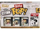 HARRY POTTER Funko BITTY Pop HERMIONE 4-Pack w/VIKTOR GINNY + Mystery CHASE 🔥🔥