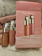 NIB RARE BEAUTY Beauty Insider Gift Soft Color Set/Lip (Hope) & Blush (Virtue)