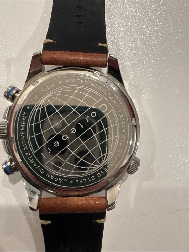 Cortebert Burnt Red CB, 3008-55, Mens Watch - Image 3 of 4