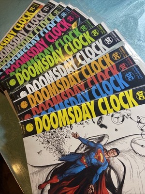 DC Doomsday Clock 1-12 FULL RUN #1 #2 #3 #4 #5 #6 #7 #8 #9 #10 #11 #12   NM