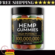 Herb Premium Gummies for Anxiety, Stress, Sleep, Health, and Wellness 18000 mg