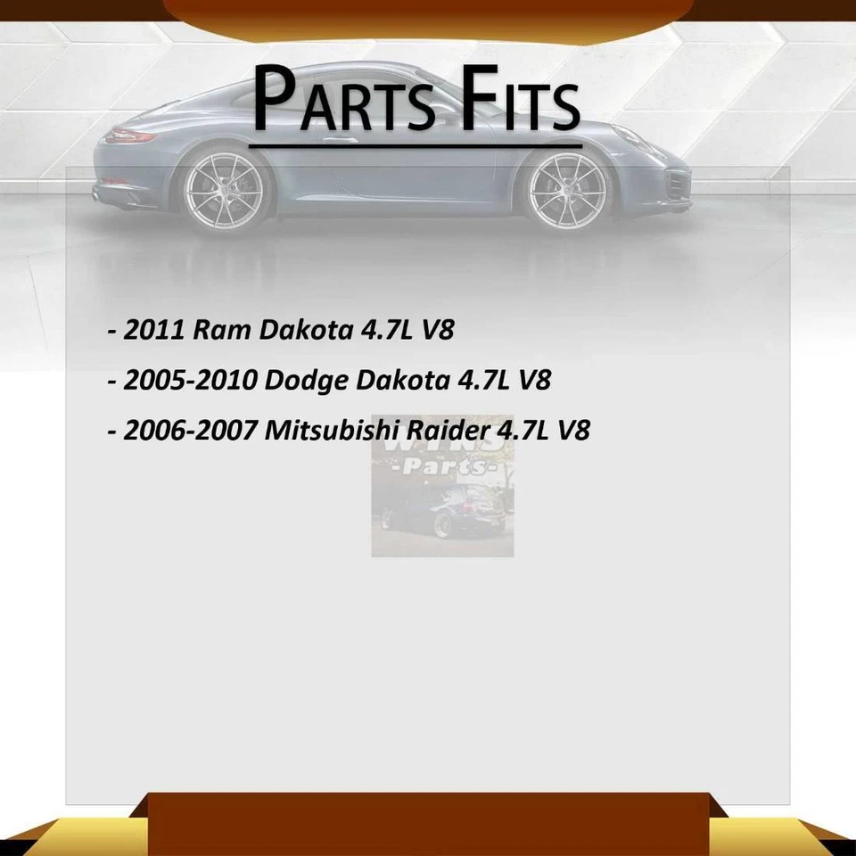 Manguera de refrigerante inferior superior para radiador Dodge Dakota Dayco 2005~2010 Foto 2 de 4