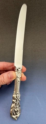 Francis 1 Reed & Barton Sterling Silver Dinner Knife 9-3/4" R&B Mirrorstele
