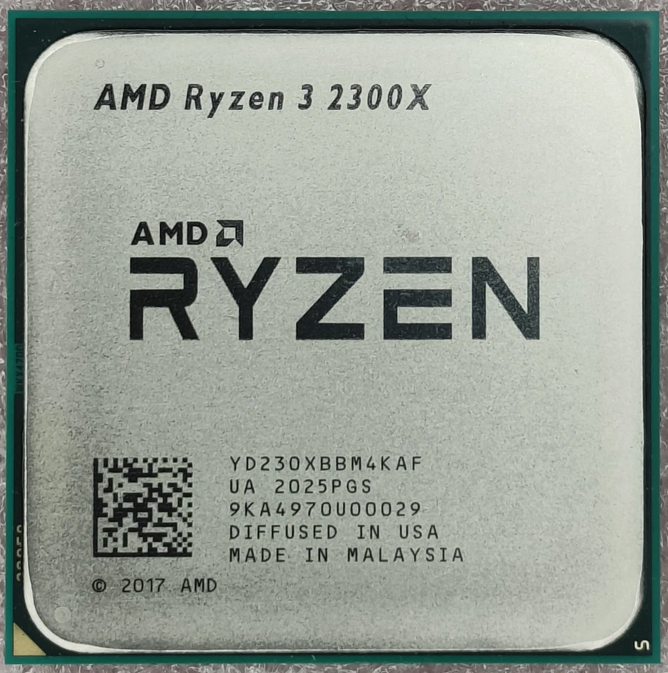 AMD Ryzen 3 2300X - YD230XBBM4KAF 3.50GHz 4-Cores Socket AM4 - Image 3 of 4