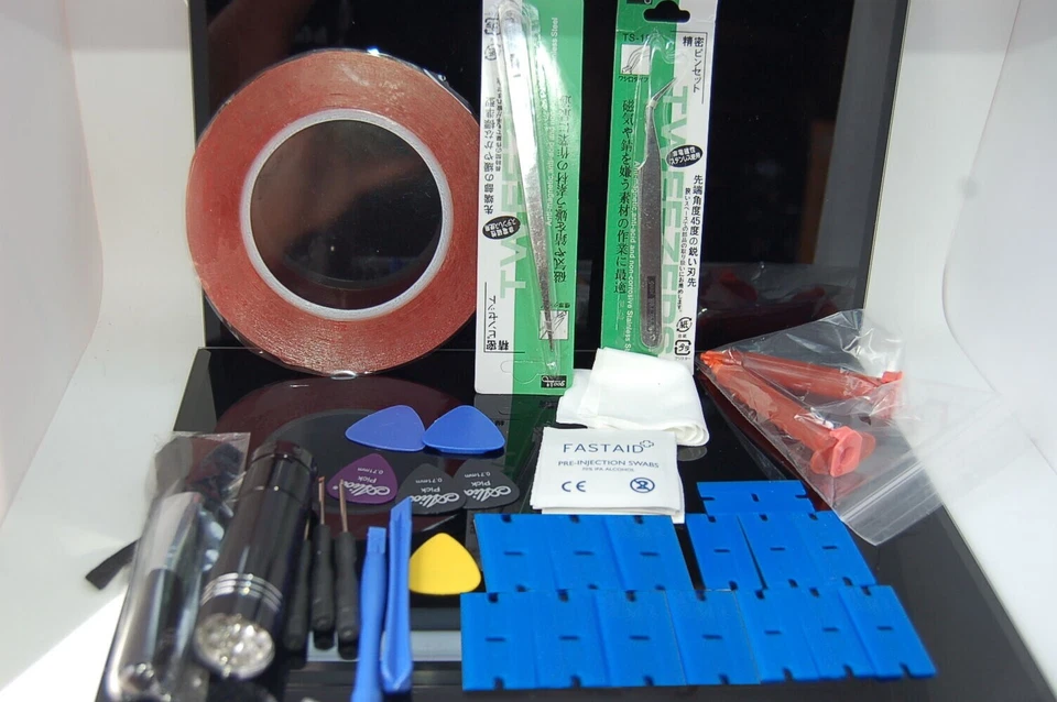 OLAX HERRAMIENTAS DE APERTURA DE TELÉFONO MÓVIL PROFESIONAL Y KIT DE REPARACIÓN DE PANTALLA FRONTAL