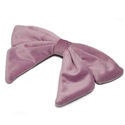 New LELE SADOUGHI Lavender Petite Velvet Bow Barrette 