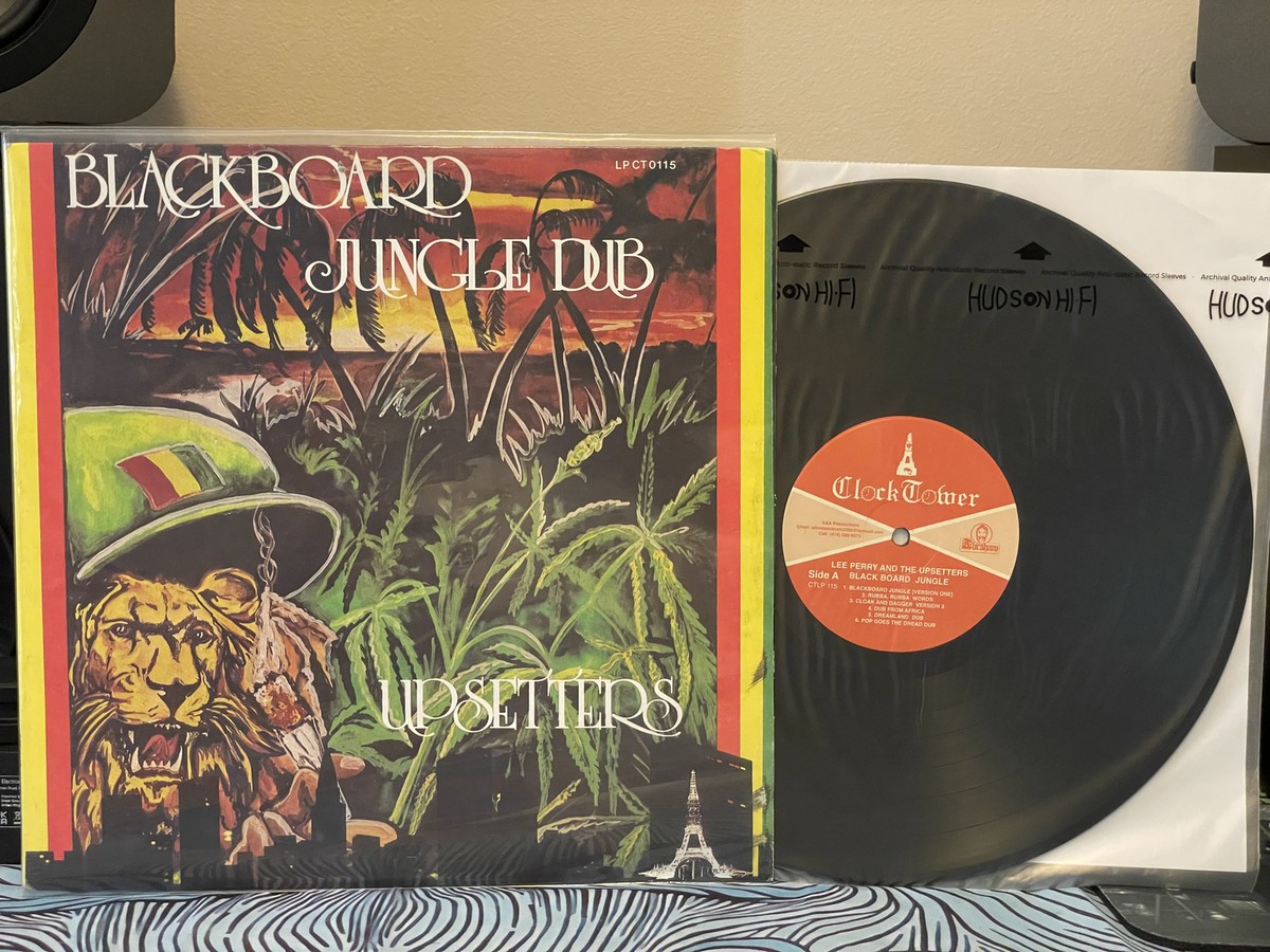 UPSETTERS Blackboard Jungle Dub vinyl record LP album reggae Lee