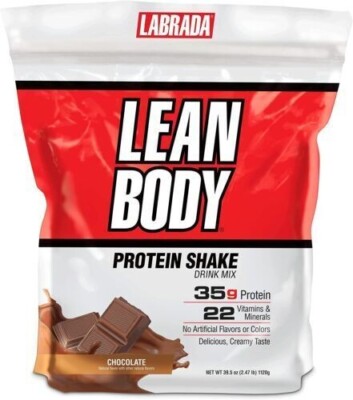 LABRADA Nutrition   Lean Body High Chocolate Protein Meal (39.5 OZ) (1120g)