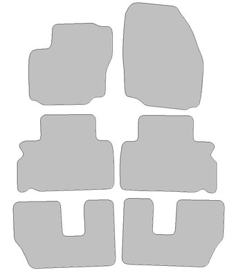 Automatten für Ford Galaxy II, Typ WA6   (2006-2024)