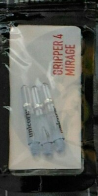 9 Unicorn Gripper 4 Mirage Shafts 3 Sets Schäfte Ice Blue ex Short