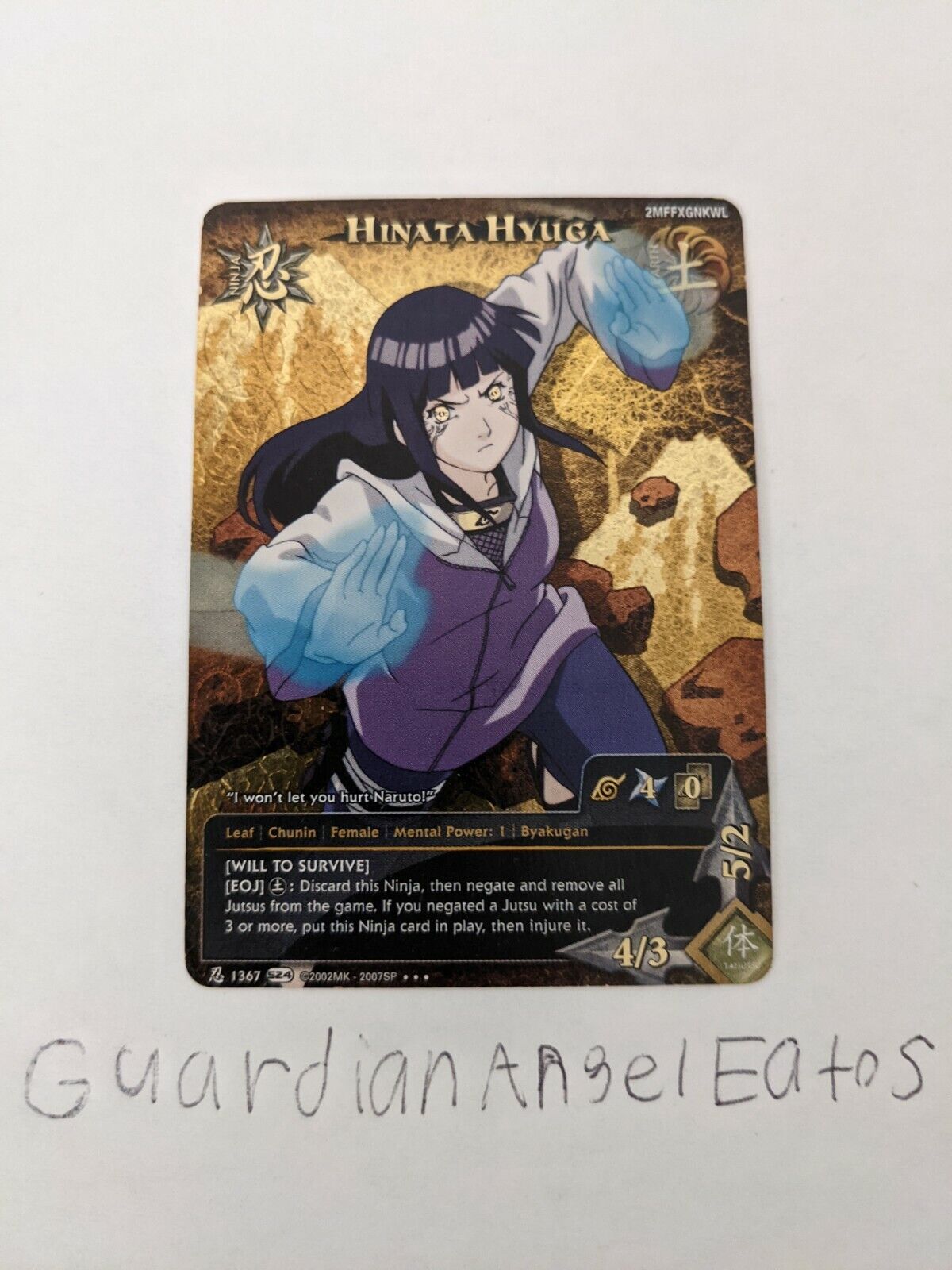 Naruto TCG - CR-011 - Hinata Hyuga