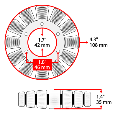 Polaris 5247359 OEM Head Gasket 2004-2011 Sportsman Ranger RZR 700 800 MV7 XP X2 EFI Le - Foto 5