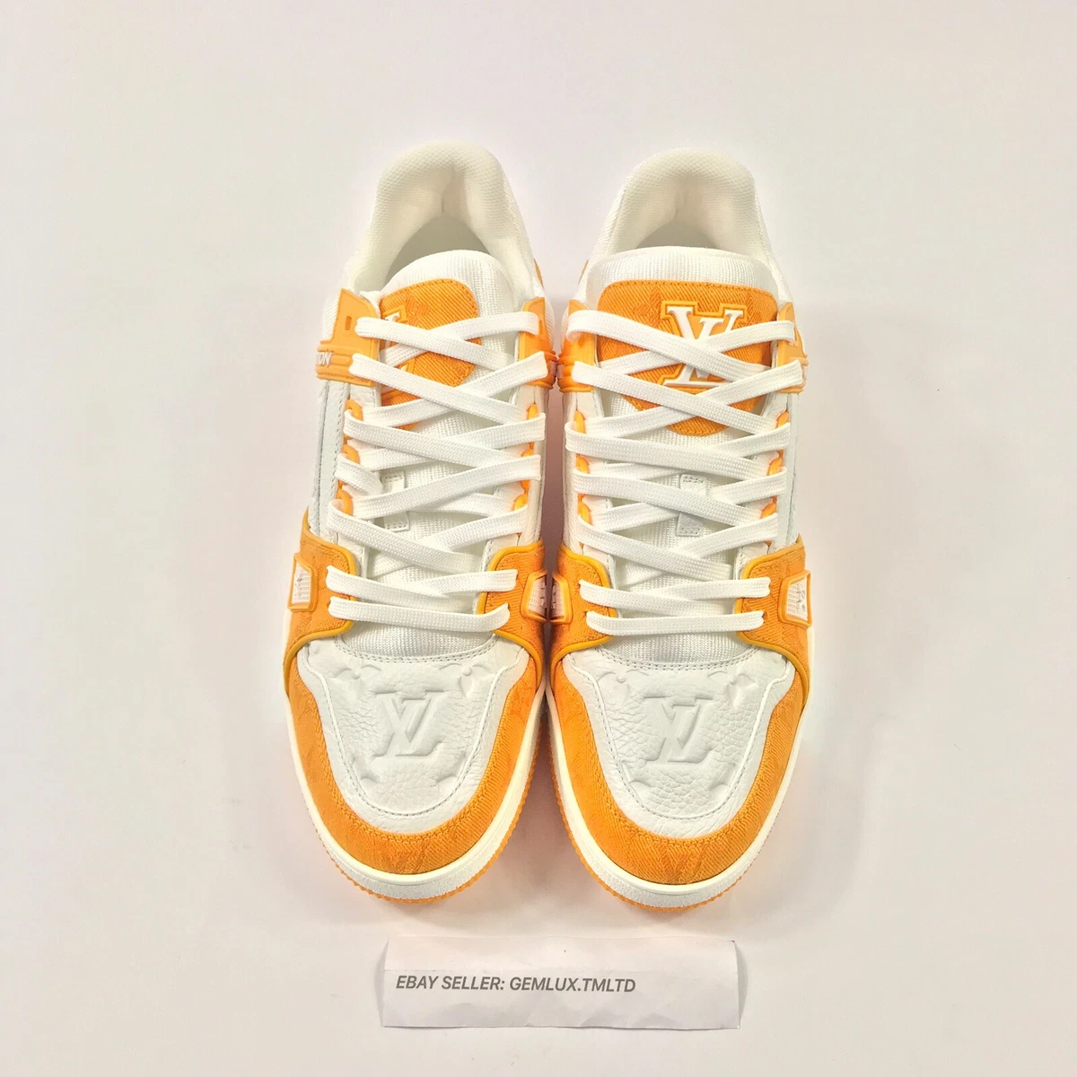 lv yellow sneakers