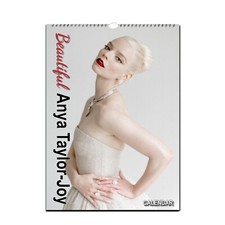 Beautiful Anya Taylor-Joy personalised | 2027/8 Calendar Choose start month