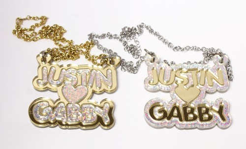Diamond Sparkle Couples Necklace 