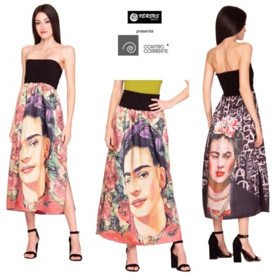 Costume Diy Frida Travestimento Frida Kahlo Vestito O Gonna Donna