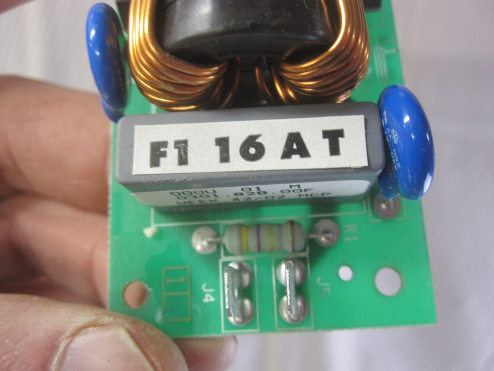 Saeco SUP 012 Magic de Luxe 0301.828.00F Filtration Card/Power Filter Board 120V