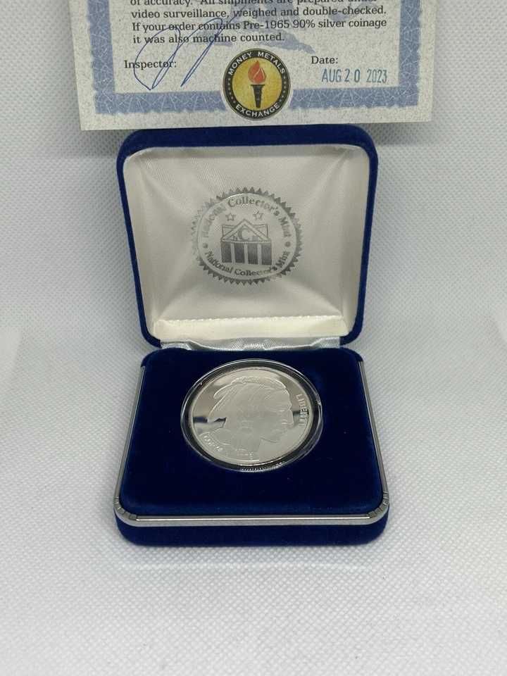 2002 Buffalo Silver Coin National Collectors Mint 🇺🇸💯✨ - Image 3 of 4
