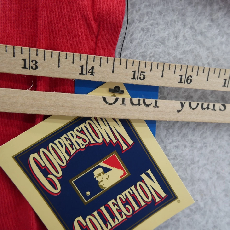 St Louis Cardinals Shirt Kids Medium Red '47 Brand Long Sleeve Cotton Knit Youth - Image 3 of 4