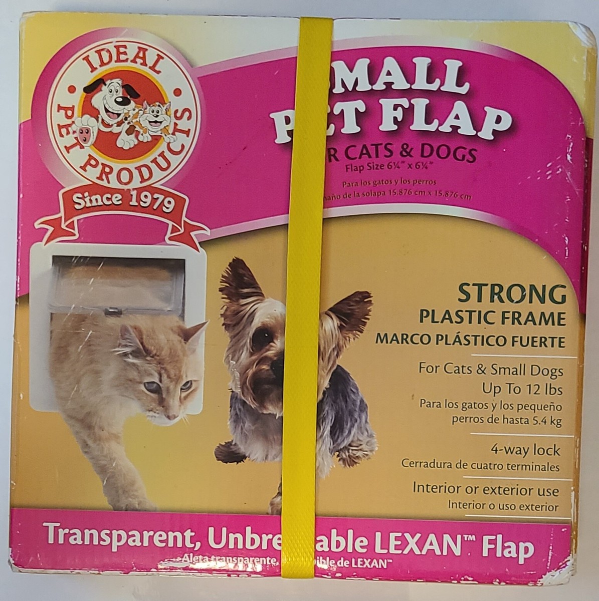 Ideal Pet Products Cat Flap Small Pet Door 1/4