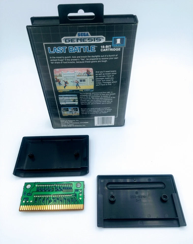 Last Battle (Sega Genesis, 1990) - Image 2 of 2