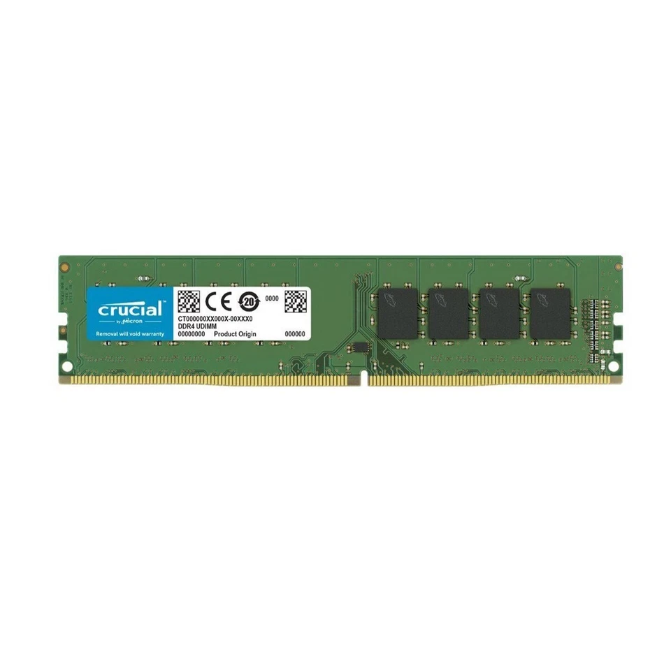 New Crucial 4GB DDR4 2666MHz PC4-21300 Desktop UDIMM Memory Ram CT4G4DFS8266 - Image 2 of 2
