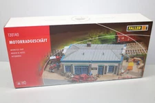 FALLER 130140 Building Kit Motorbike Shop Gauge H0 Boxed
