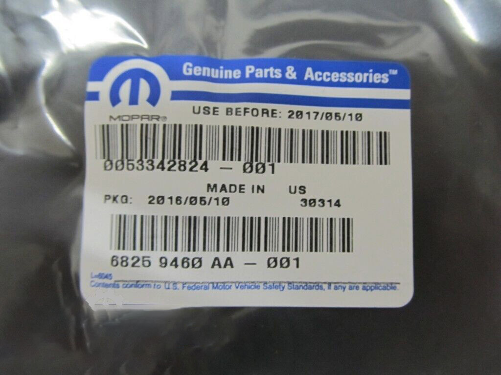 1722 CHRYSLER PACIFICA VOYAGER FRONT LICENSE PLATE BRACKET OE NEW