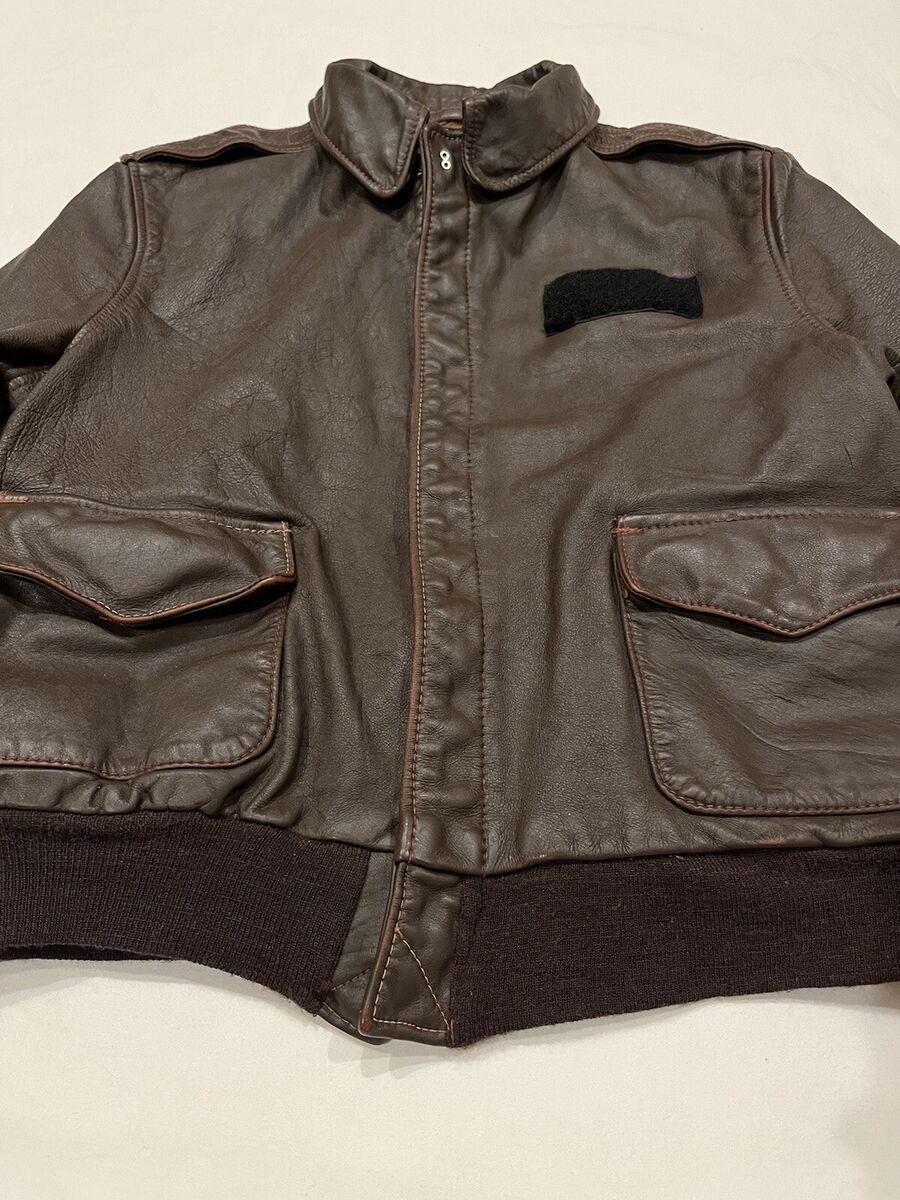 VTG Avirex Type A-2 Bomber Jacket WWII Pin Up Art Work VTG Avirex Type A-2 Bomber Jacket WWII Pin Up Art Work